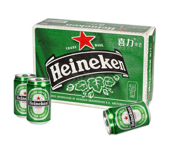 听装喜力啤 HEINEKEN BEER IN TIN 330ML*24TIN